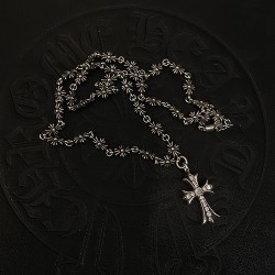 Stone Cross Necklace