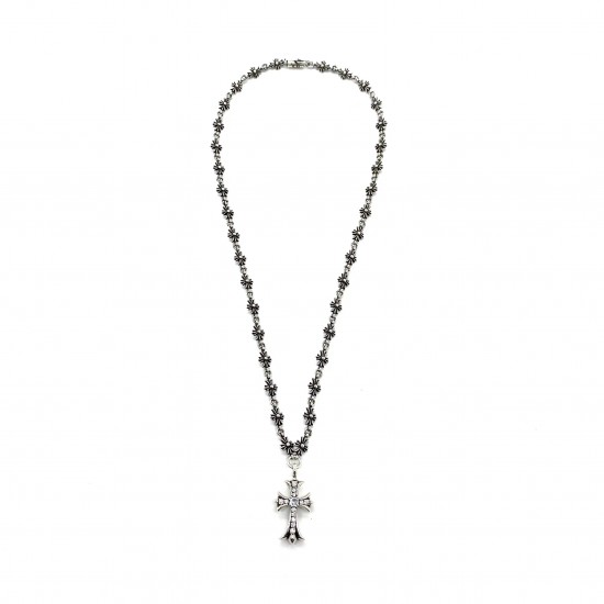 Stone Cross Necklace