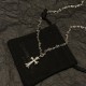 Stone Cross Necklace