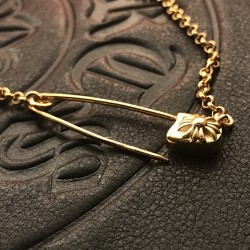 22K Pin Necklace