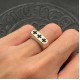 Three Cross Flower Ring