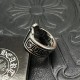 Open scroll ring