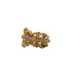 22k gold-plated iris ring