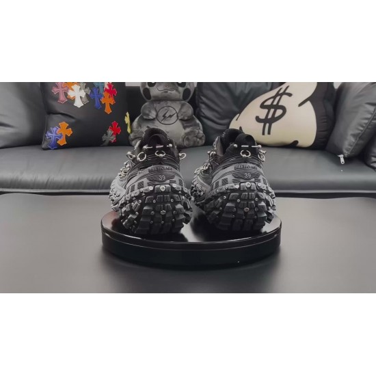 Balenciaga Defender Rubber Platform Sneakers