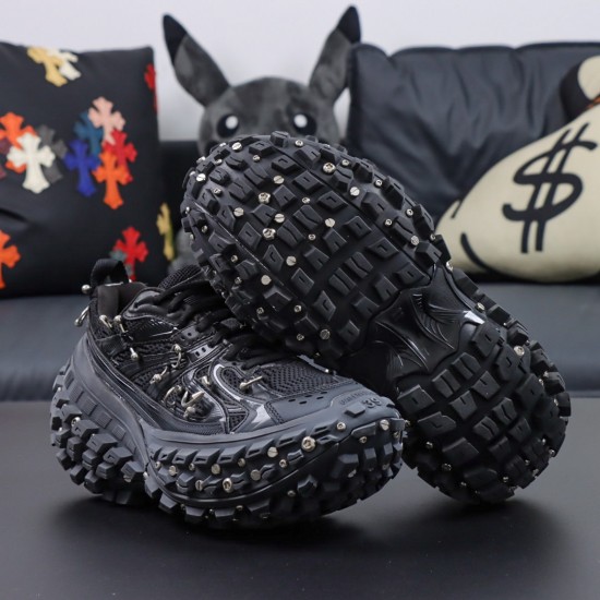 Balenciaga Defender Rubber Platform Sneakers