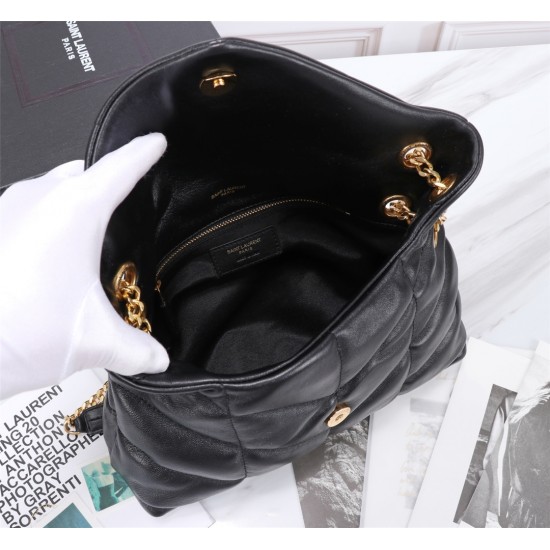 YSL Bags Top Quality Loulou Puffer
29x17x11cm