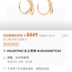 Valentino Jewelry Earrings