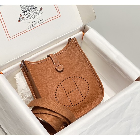 Hermes Bags Top Quality Evelyne 17cm
