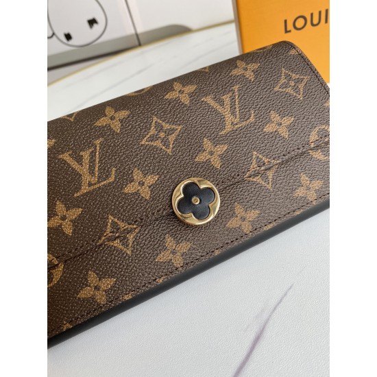 LV Bags High Quality Flip Wallet
