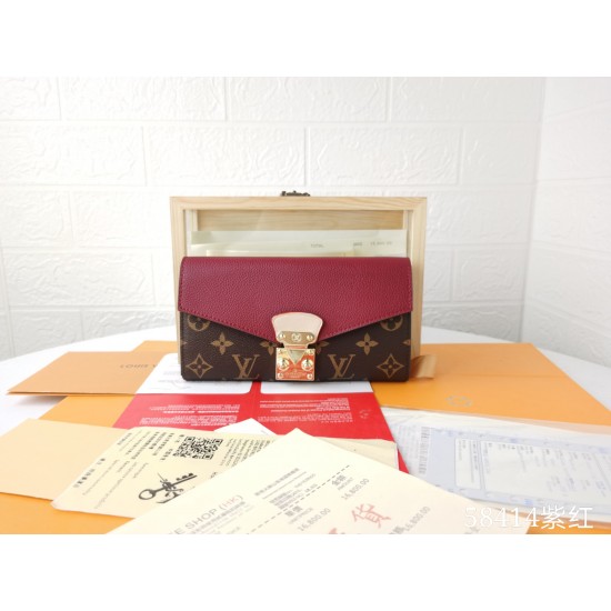 LV Bags High Quality Flip Wallet
