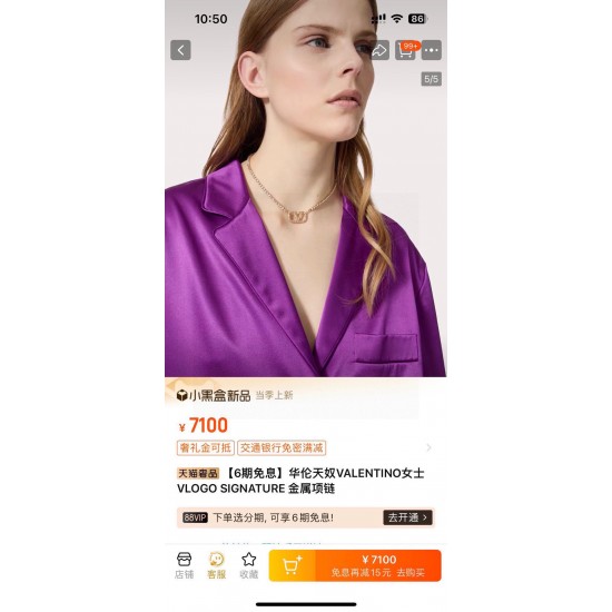 Valentino Jewelry Necklace