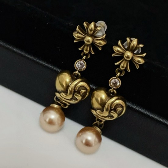 Chrome Hearts Jewelry Earrings High Quality