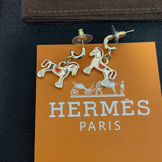 Hermes Jewelry Earrings