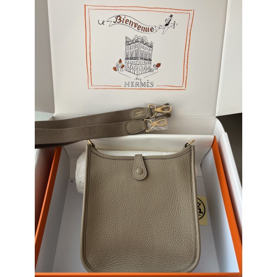 Hermes Bags Top Quality Evelyne 17cm
