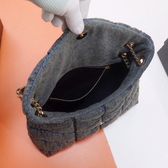 YSL Bags Top Quality Loulou Puffer
29x17x11cm