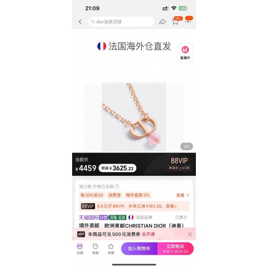 Dior Jewelry Earrings