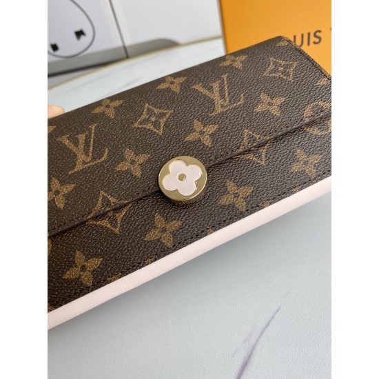 LV Bags High Quality Flip Wallet
