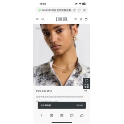 Dior Jewelry Necklace