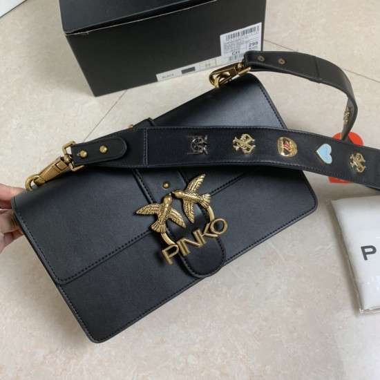 Pinko Bags Top Quality
27*17*8cm