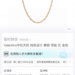 Valentino Jewelry Necklace