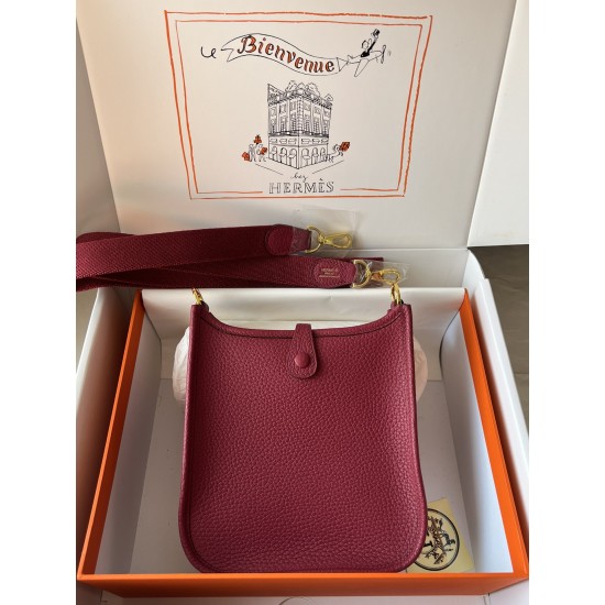 Hermes Bags Top Quality Evelyne 17cm
