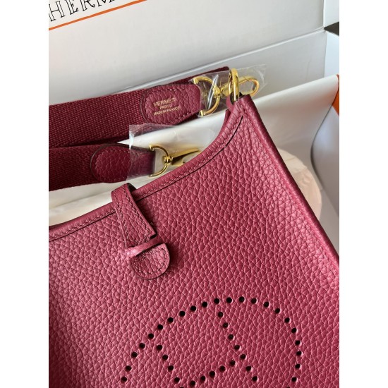 Hermes Bags Top Quality Evelyne 17cm

