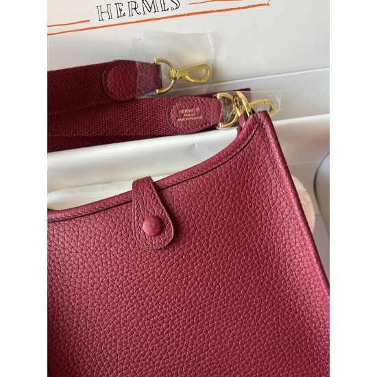 Hermes Bags Top Quality Evelyne 17cm
