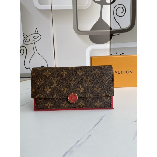 LV Bags High Quality Flip Wallet

