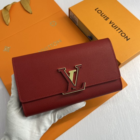 LV Bags High Quality Flip Wallet
