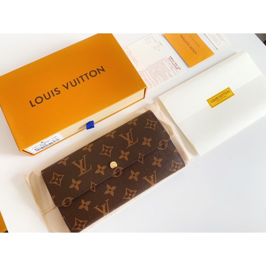 LV Bags High Quality Flip Wallet
