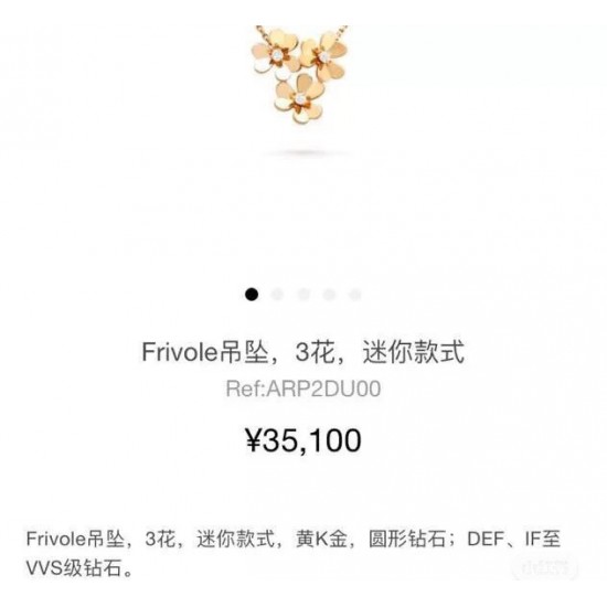 Van Cleef Jewelry Necklace