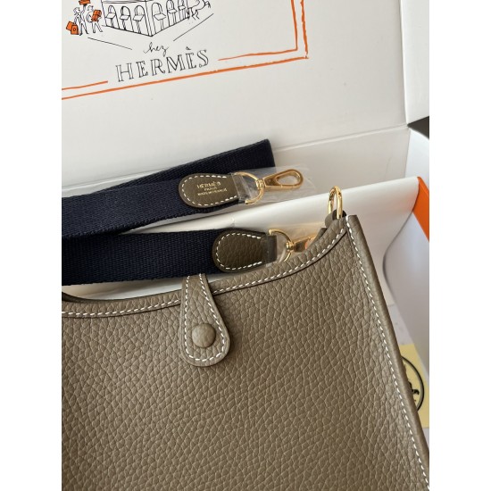 Hermes Bags Top Quality Evelyne 17cm
