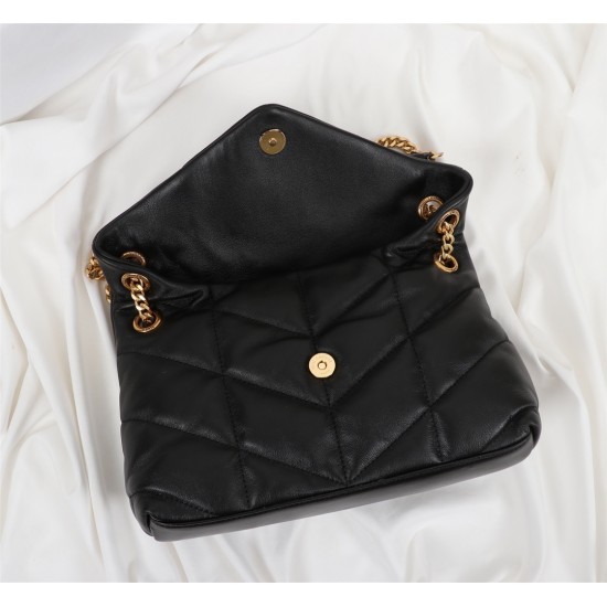 YSL Bags Top Quality Loulou Puffer
29x17x11cm