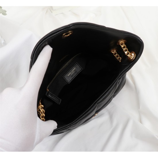 YSL Bags Top Quality Loulou Puffer
29x17x11cm