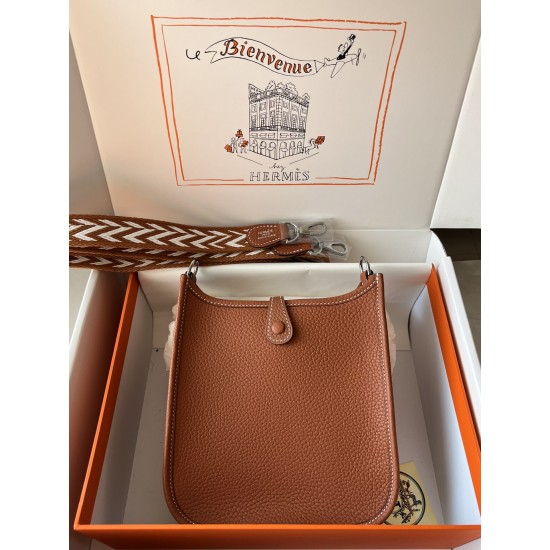 Hermes Bags Top Quality Evelyne 17cm
