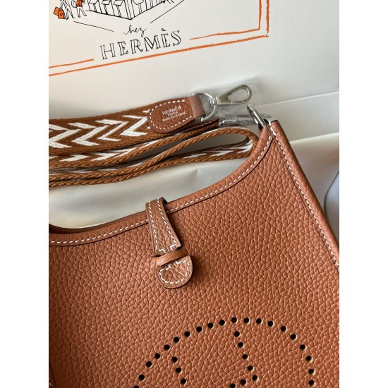 Hermes Bags Top Quality Evelyne 17cm
