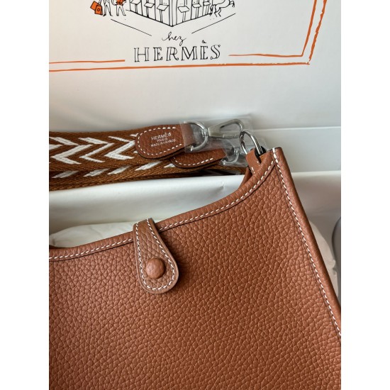 Hermes Bags Top Quality Evelyne 17cm
