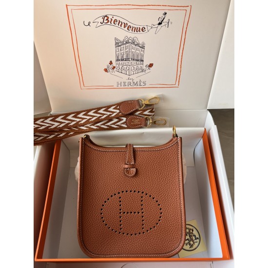 Hermes Bags Top Quality Evelyne 17cm
