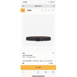 Fendi Belts
 Top Quality