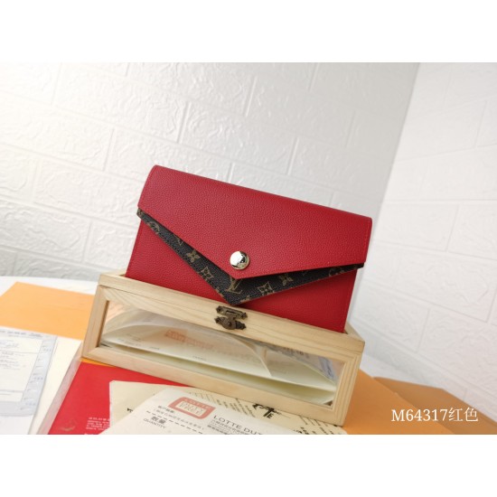 LV Bags High Quality Flip Wallet
