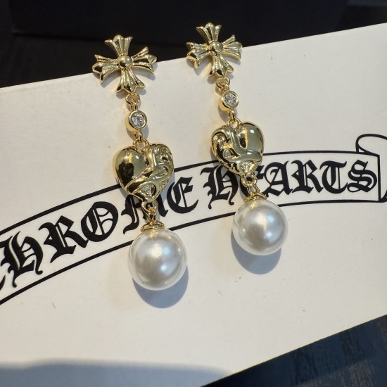 Chrome Hearts Jewelry Earrings High Quality