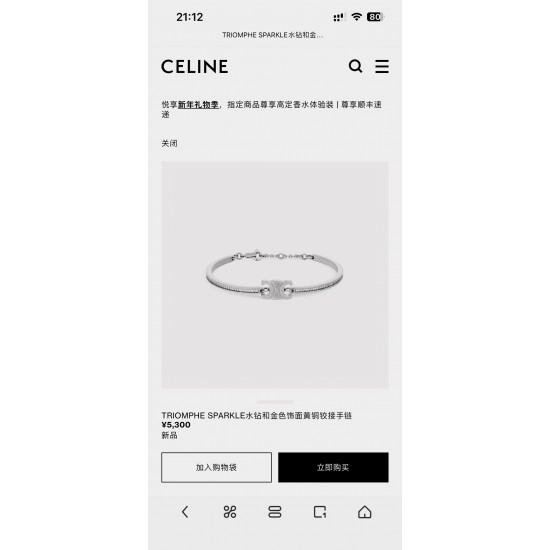 Celine Jewelry Bracelet