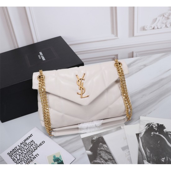 YSL Bags Top Quality Loulou Puffer
29x17x11cm