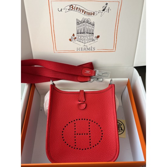 Hermes Bags Top Quality Evelyne 17cm
