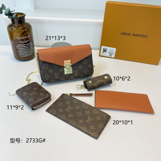 LV Bags and Wallets, Good Quality, $30–$50