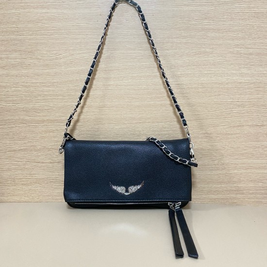 Zadig Bag Black Classic with Tassels 4