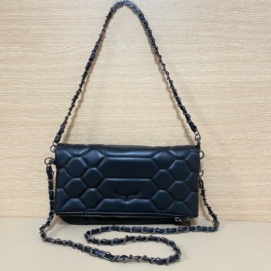 Zadig Bag, Black Embroidery 6