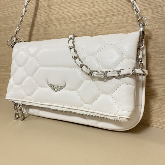 Zadig Bag, White Embroidery 5