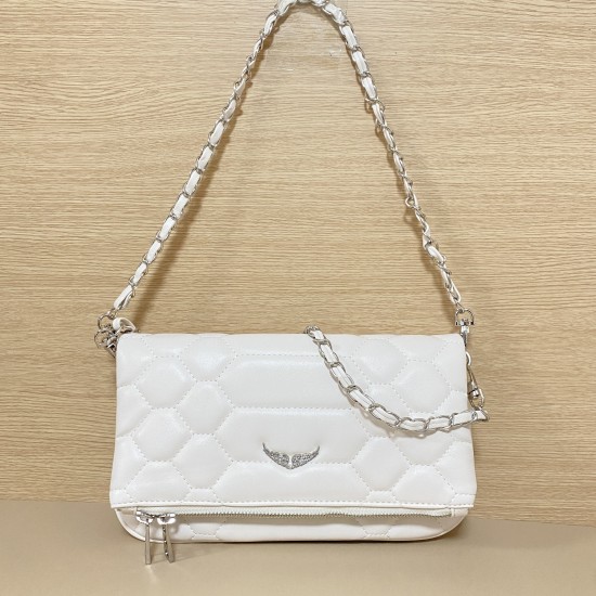 Zadig Bag, White Embroidery 5