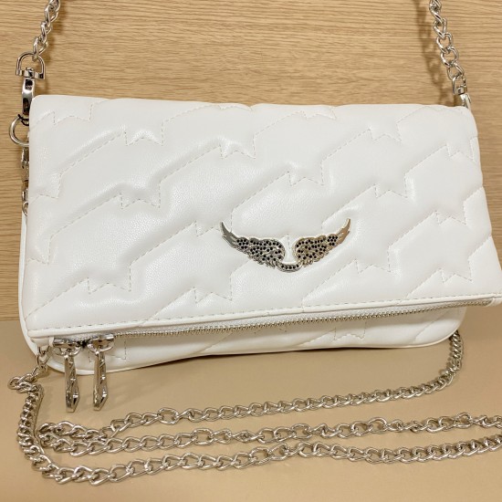 Zadig Bag White Lightning Tattoo Flower 6